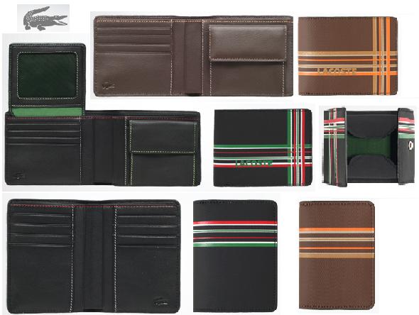 Plaťte stylově! / Peněženky Lacoste (http://www.luxurymag.cz)